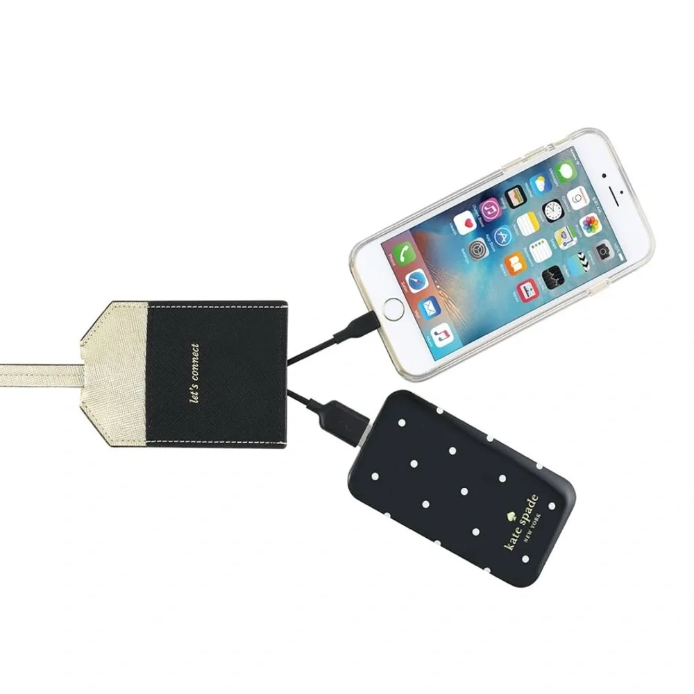 Kate Spade Portable Lighting Charging Cable for Apple Products